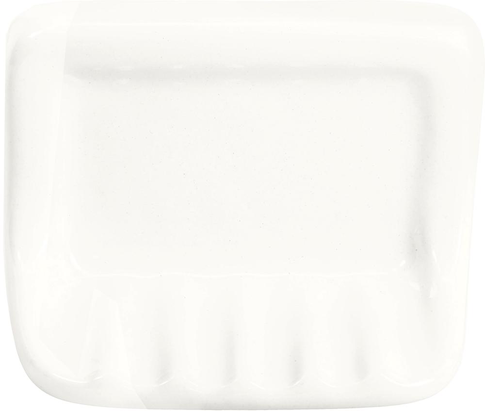 Mohawk® Bath Accessories Arctic White 6-5/8 x 4-3/4 x 3-1/2 Ceramic Soap Dish Mohawk® Bath Accessories Arctic White 6-5/8 x 4-3/4 x 3-1/2 Ceramic Soap Dish