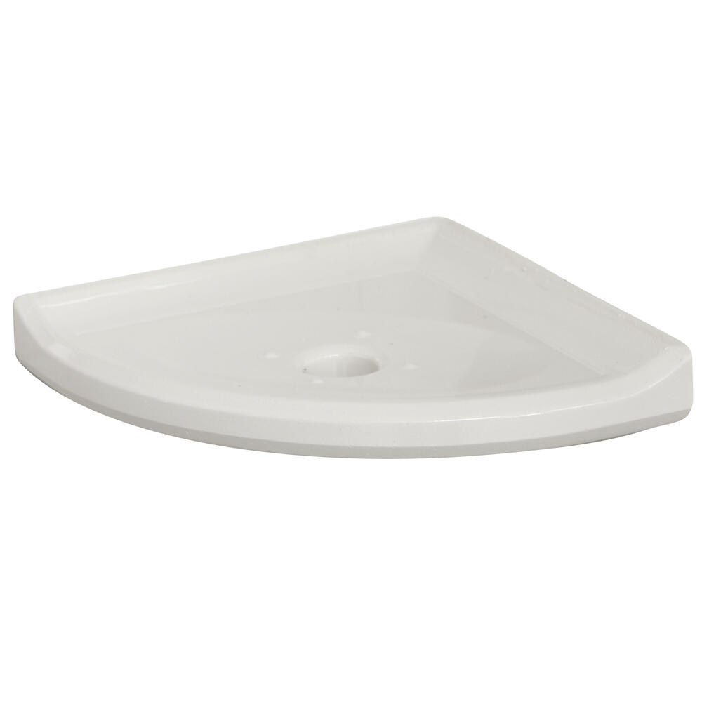 Mohawk® Bath Accessories Almond 6-3/4 x 2-3/8 x 6-3/4 Ceramic Corner Shelf