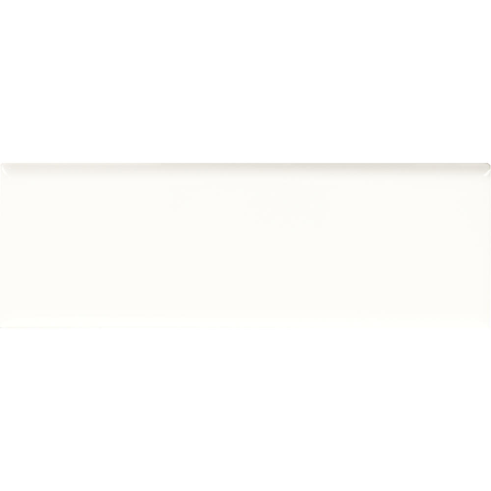 Mohawk® Vivant Gloss White 2 x 2 Ceramic Bullnose Corner Trim