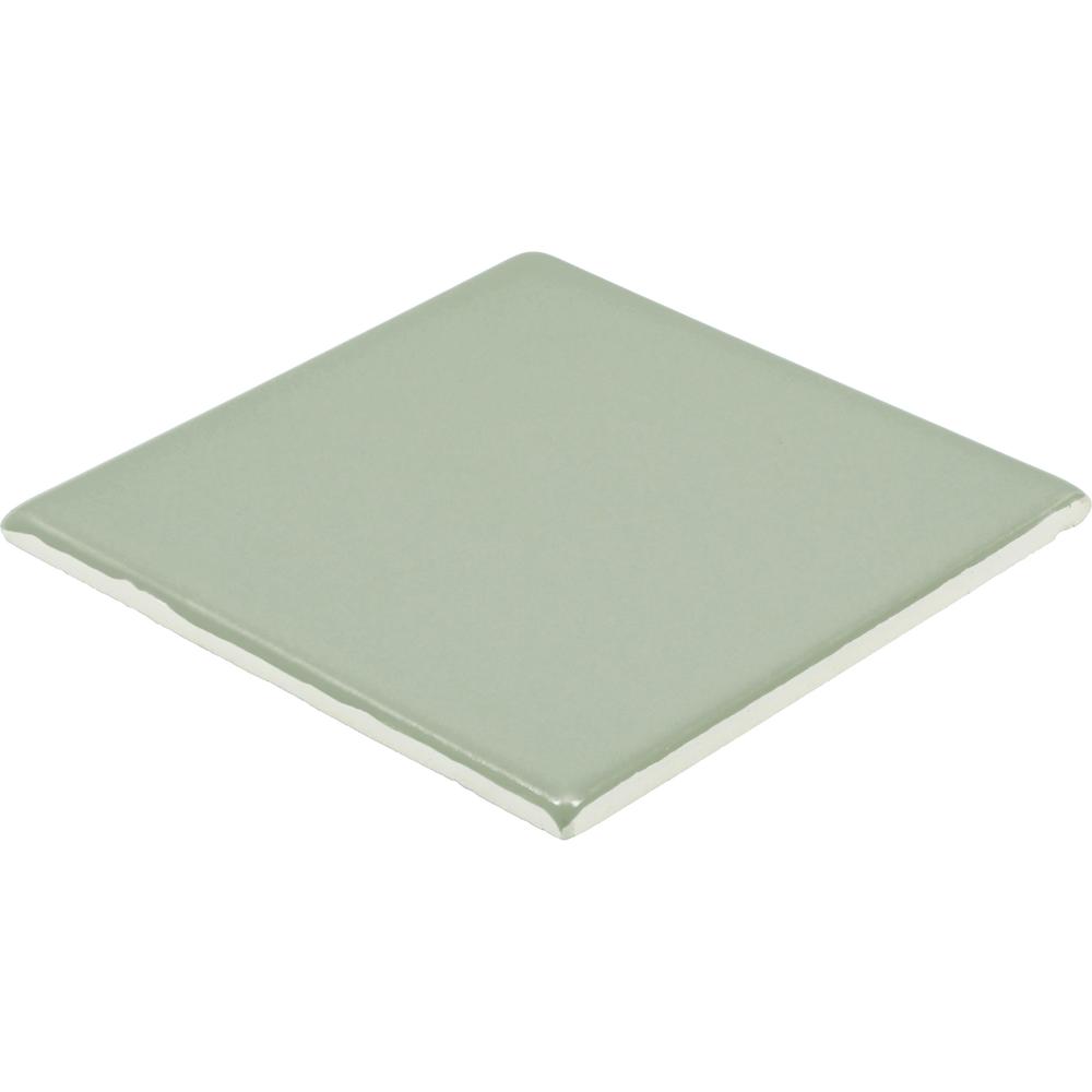 Mohawk® Vivant™ Semi-Gloss Suede Gray 2 x 2 Ceramic Bullnose Corner Trim