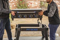 Pit Boss Standard 4 Burner LP Outdoor Griddle PB575GS4 from Pit