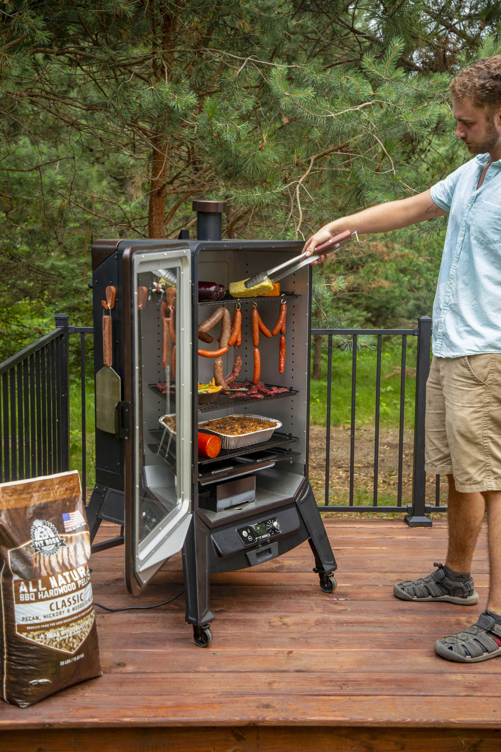 Pit Boss 3 Series Vertical Pellet Smoker - Thumbnail 5