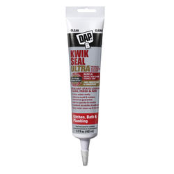 DAP® Kwik Seal Ultra™ Clear Kitchen, Bath & Plumbing Sealant - 5.5 oz ...