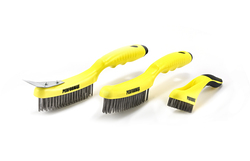 Performax® Carbon Steel Wire Brush - 3 Piece at Menards®