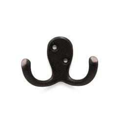 Designer's Image™ Oil-Rubbed Bronze Double Coat Hook - 3 Pack at Menards®