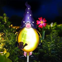 Patriot Lighting® Assorted Color Integrated LED Solar Gnome at