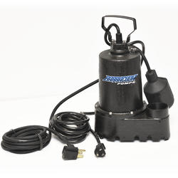 Barracuda 1 2 HP Professional Grade Cast Iron Submersible Sump Pump At