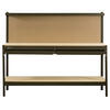 Tool Shop® 72" 2-Drawer Metal Workbench with Pegboard Backing