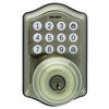 Tru-Bolt® Sydney Antique Brass Classic Electronic Keypad Entry Door Knob
