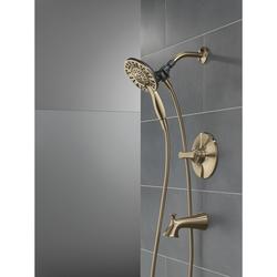 Delta® Caffery™ In2ition® Two-in-One One-Handle 4-Spray Champagne