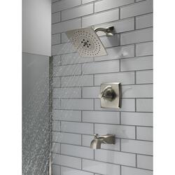 Delta Porter 1-Handle 3-Spray on sale Shower Faucet in Brushed Nickel (Valve Included)