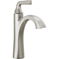 Delta® Dallace™ One-Handle 4" Centerset Stainless Bathroom Sink Faucet ...