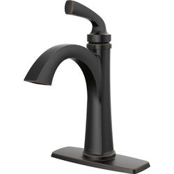 Delta® Geist™ One Handle 4" Oil-Rubbed Bronze Bathroom Sink Faucet at ...