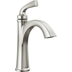 Delta® Geist™ One-Handle 4" Spotshield® Brushed Nickel Bathroom Sink ...