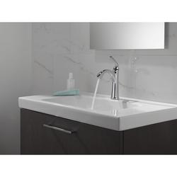 Delta® Geist™ One-Handle 4" Chrome Bathroom Sink Faucet at Menards®