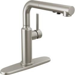Delta® Daneri™ One-Handle Pull-Out Stainless Kitchen Faucet at