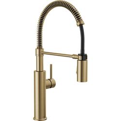 Delta® Antoni™ One-Handle Pull-Down Champagne Bronze Kitchen