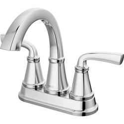 Delta® Geist™ Two-Handle 4" Centerset Chrome Bathroom Sink Faucet at ...