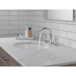 Delta® Caffery™ Two-Handle 8" Widespread Chrome Bathroom Sink Faucet at ...
