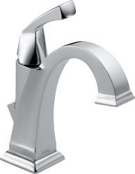 Delta® Dryden™ One-Handle 4" Centerset Chrome Bathroom Sink Faucet at ...