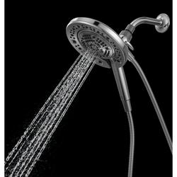 (´・ω・｀) Delta® In2ition® 7-Spray Setting Chrome Fixed Mount