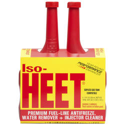 Iso-HEET Water Remover & Premium Fuel Line Antifreeze + Injector Cleaner  (Pack of 4) (28206) 