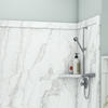 FlexStone® Royale 60"W x 36"D x 80"H Calypso Bathtub/Shower Wall Surround (3-Piece)