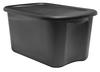 18-Gallon Black Storage Tote