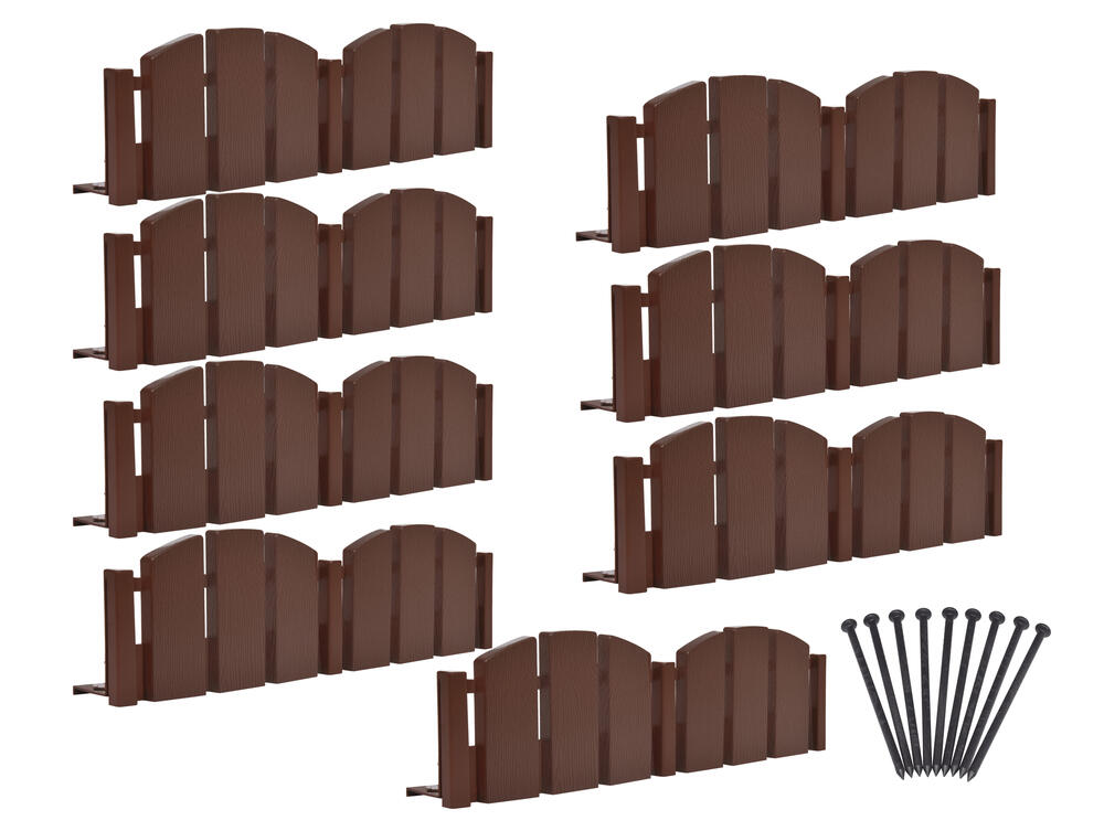 EasyFlex® 10' No-Dig Adirondack Landscape Edging - Brown EasyFlex® 10' No-Dig Adirondack Landscape Edging - Brown