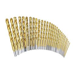 Masterforce® Axis Point™ Titanium Twist Drill Bit Set - 29 Piece