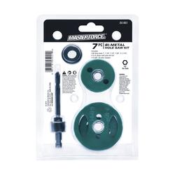 Masterforce Bi Metal Hole Saw Kit 7 Piece at Menards