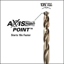 Masterforce® Axis Point™ Cobalt Twist Drill Bit Set - 29 Piece at