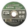 Masterforce® 4-1/2" x .040" Type 1 Metal Cut-Off Wheel