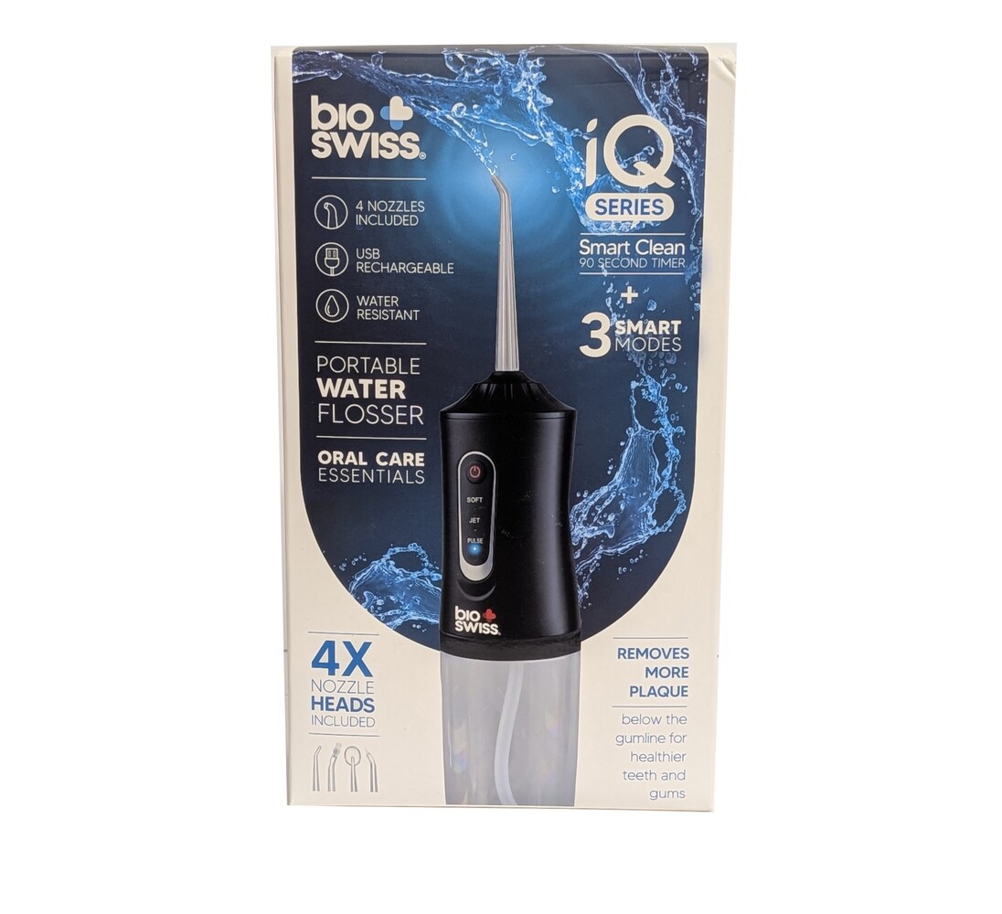除菌・消臭・清掃グッズ mamoshu! Electrolytic Ion Water 50ml BioSwiss Portable Water Flosser iQ Series at Menards®