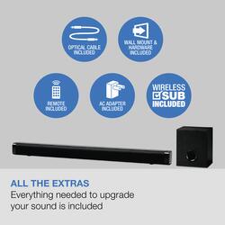 Soundbar+Wireless Sub Home Theater System For Westinghouse