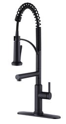 Tuscany® Ridgehill One-Handle Pull-Down Matte Black Kitchen Faucet
