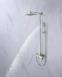 Tuscany® Abbeville One-Handle 1-Spray Brushed Nickel Shower Faucet