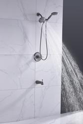 Tuscany® Vantaa™ One Handle 6 Function Black Stainless Bathtub