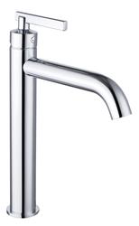 越川 Tuscany® Vantaa™ One Handle Polished Chrome Vessel Bathroom Sink