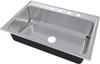 Tuscany® Baytown Drop-in 33" Stainless Steel 4-Hole Single Bowl Kitchen Sink