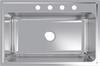 Tuscany® Baytown Drop-in 33" Stainless Steel 4-Hole Single Bowl Kitchen Sink
