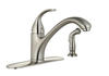 Tuscany® Baden™ single-handle Stainless Steel Kitchen Faucet