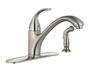 Tuscany® Baden™ single-handle Stainless Steel Kitchen Faucet