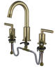 Tuscany® Forden® Two-Handle 6" to 10" Widespread Matte Gold Bathroom Sink Faucet