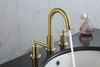 Tuscany® Forden® Two-Handle 6" to 10" Widespread Matte Gold Bathroom Sink Faucet