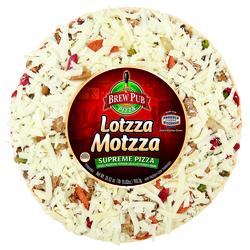 Brew Pub® Lotzza Motzza® Supreme Pizza - 26.82 oz at Menards®