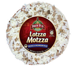 Brew Pub® Lotzza Motzza® Sausage & Mushroom Pizza - 24.52 oz at