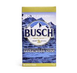 Duke Cannon Supply Co. Busch Beer Soap, Refreshing Sandalwood Scent, Mountain-Sized - 10 oz