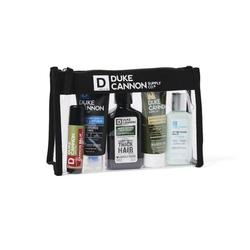 Duke Cannon Supply Co. Handsome Man Travel Kit - Skin Care Travel Kit with Cold  Shower Field Towels and Reusable Clear Zipper Bag in the Skin Care  department at