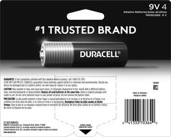 Duracell® Coppertop 9-Volt Alkaline Batteries - 4 pack at Menards®